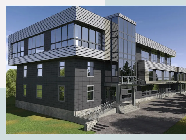 Административные здания в Сафонове