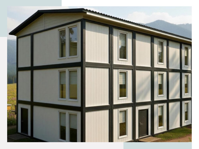 Модульные общежития в Сафонове