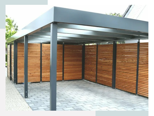 Навесы для парковки в Сафонове