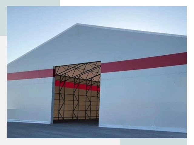 Быстровозводимые ангары в Сафонове