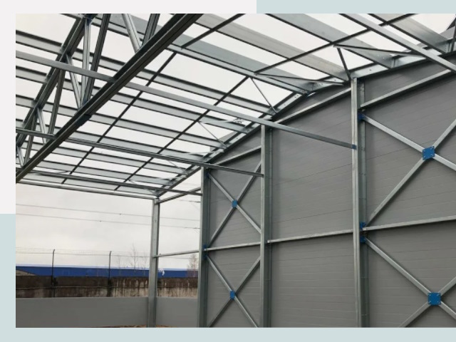 Каркасные ангары от СтальСтрой-Сфн по цене от 615 руб.