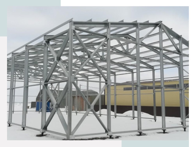 Каркасные ангары в Сафонове