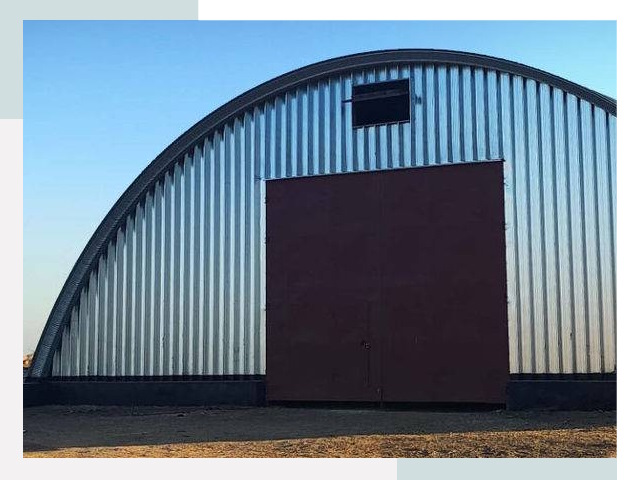 Бескаркасные ангары в Сафонове