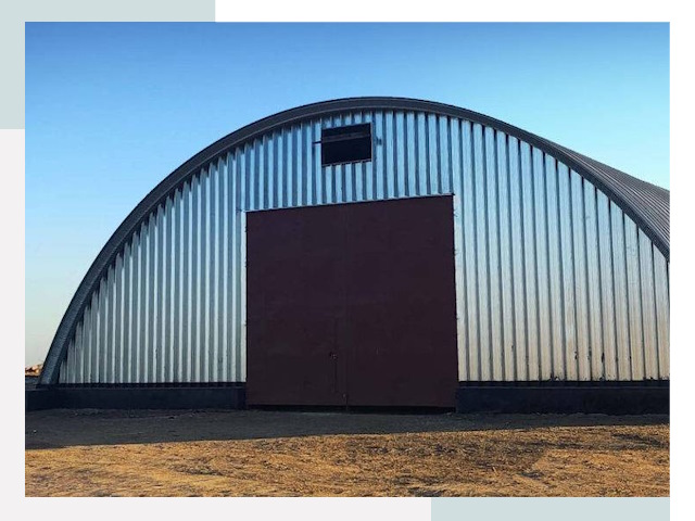 Арочные ангары в Сафонове