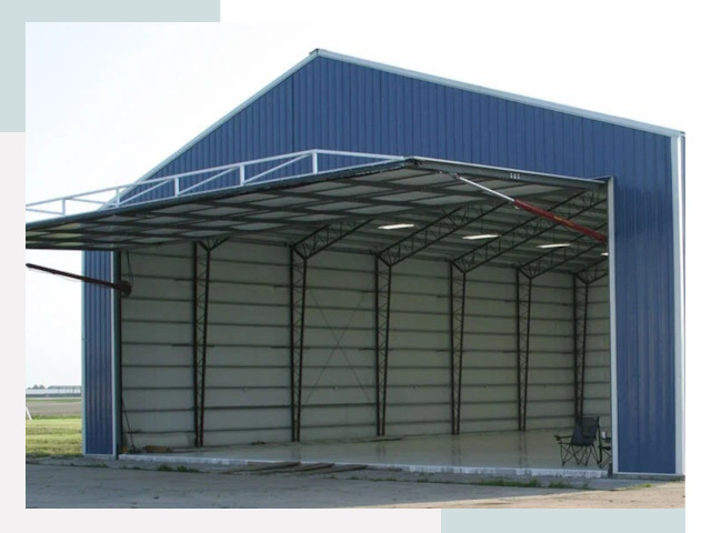 Прямо стенные ангары в Сафонове