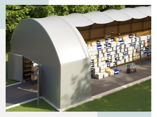 Тентовые ангары в Сафонове