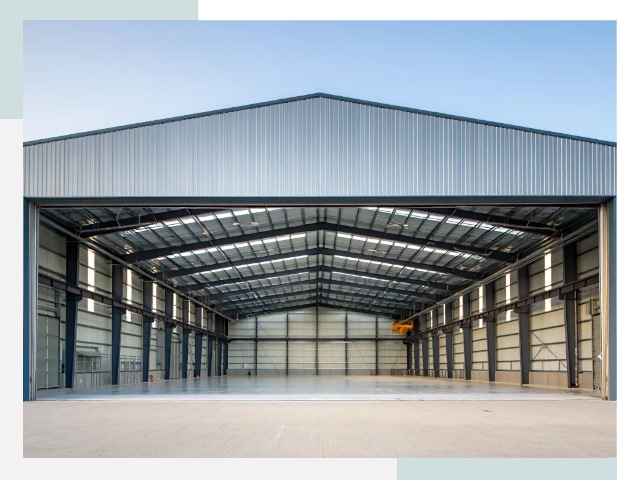 Большие ангары в Сафонове