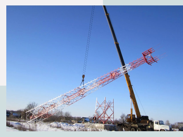 Строительство башен связи в Сафонове от 615 руб.