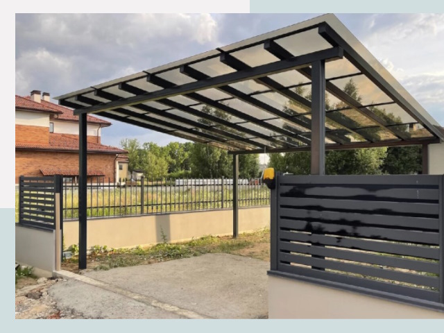 Металлические навесы в Сафоново от 615 руб. за м²