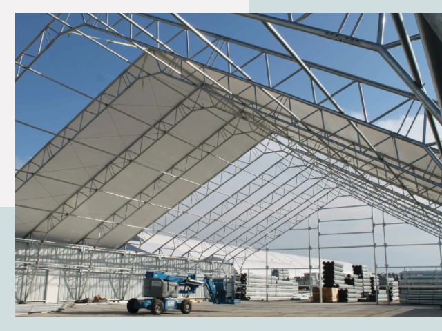 Каркасно-тентовые сооружения от СтальСтрой-Сфн по цене 615 руб.