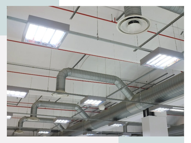 Вентиляция ангаров в Сафонове