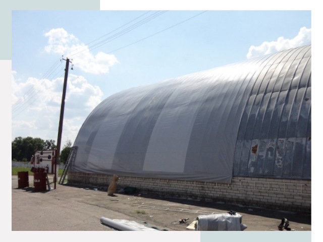 Ремонт ангаров в Сафонове