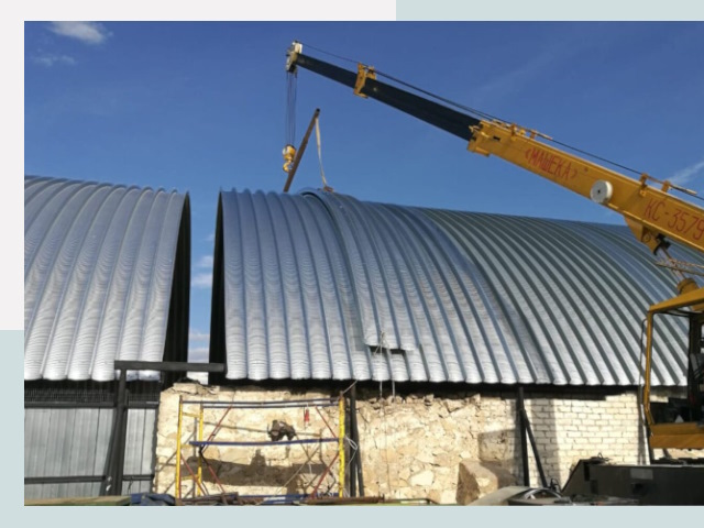 Реконструкция ангаров в Сафонове от 615 руб.