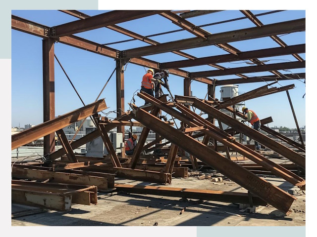 Демонтаж металлоконструкций в Сафонове от 615 руб.