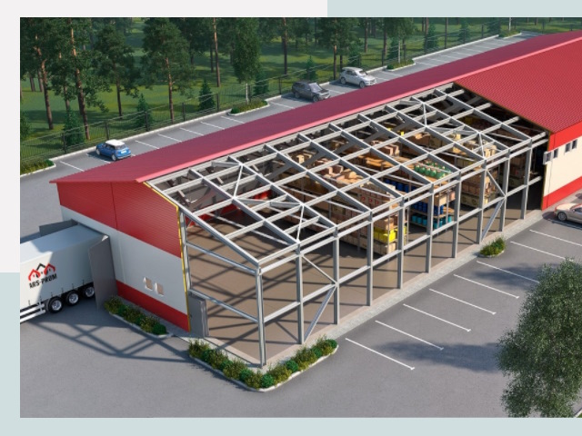 Проектирование ангаров в Сафонове от 615 руб.