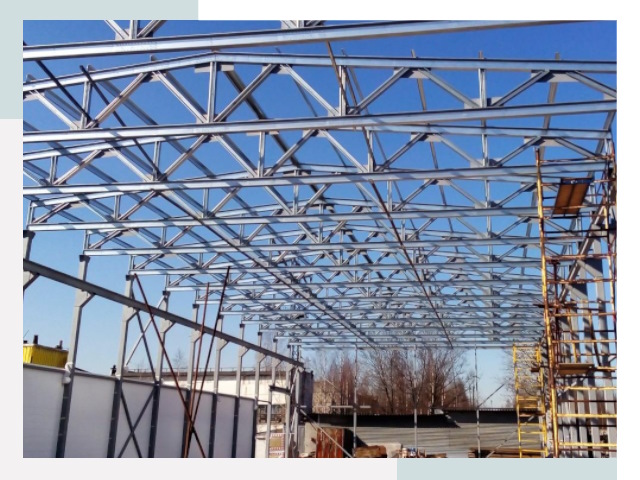 Металлокаркасы для складов в Сафонове